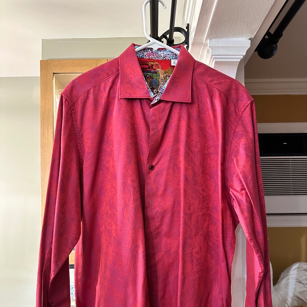 Robert Graham X-Large Red L/S